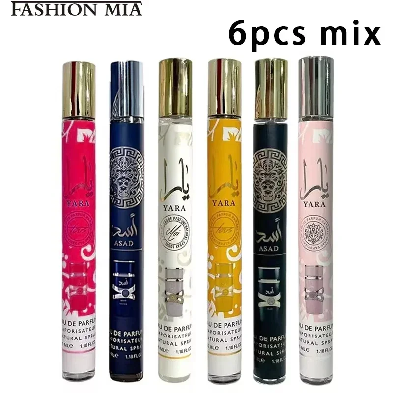 

35ml Arabian Perfumes Lasting Fragrance Women Men's Perfume Spray Floral Scent Eau De Parfum Cologne Small Test Tube Gift