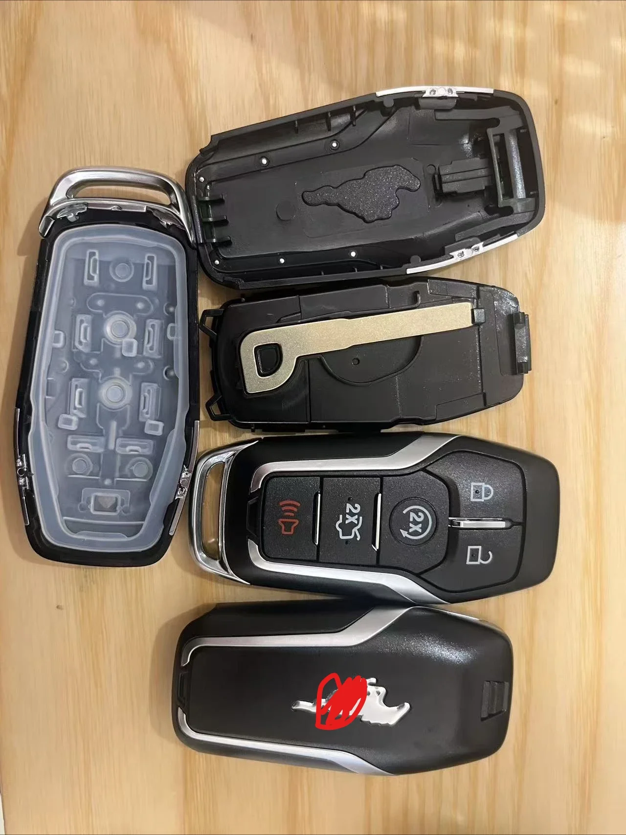 

Car Remote Key For Mustang 2013-2017 M3N-A2C31243300 key shell