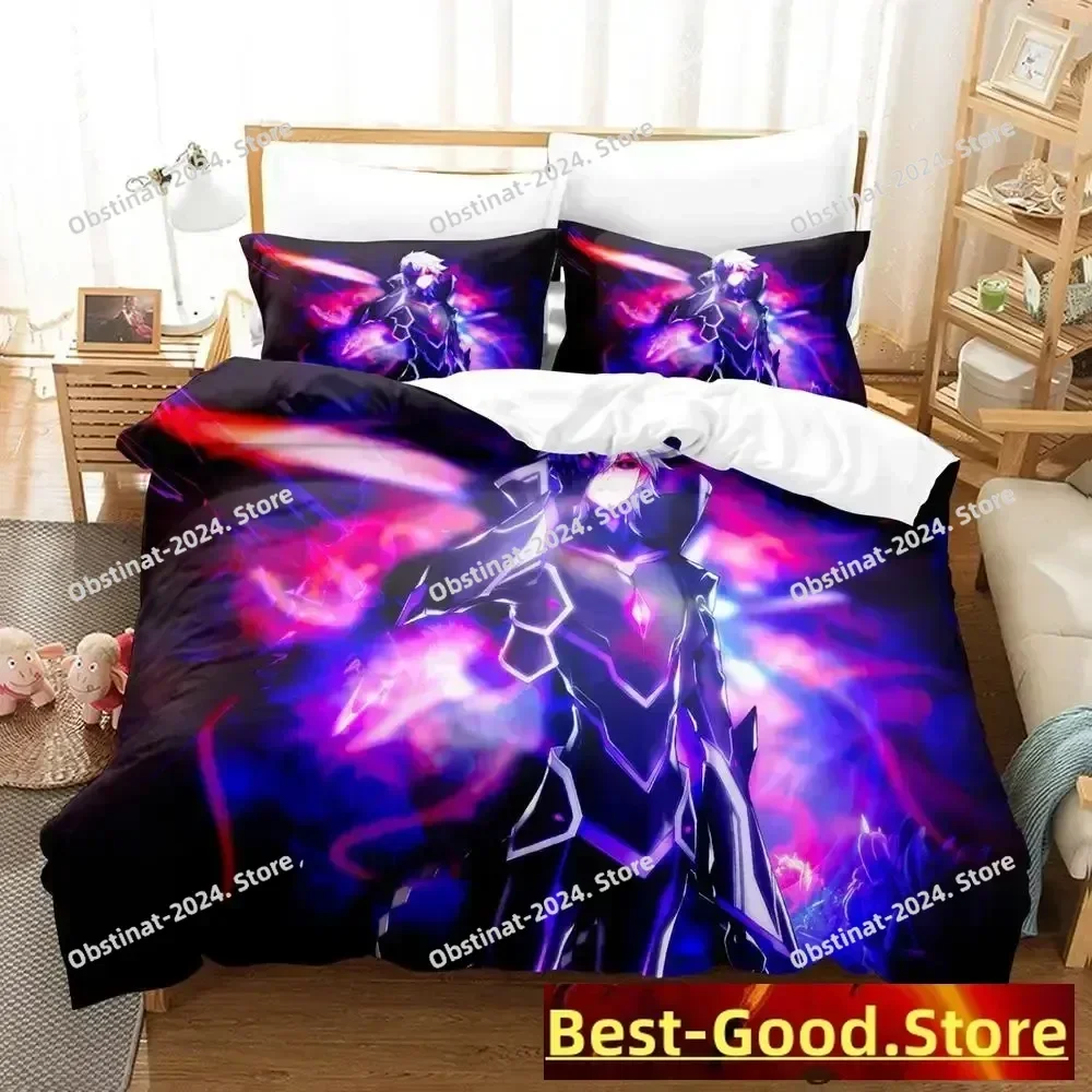 2023 New Elsword Bedding Set Printed With Pillowcase Bed Duvet Cover Soft Single Double Queen Super King Size Adult Kid Bedroom