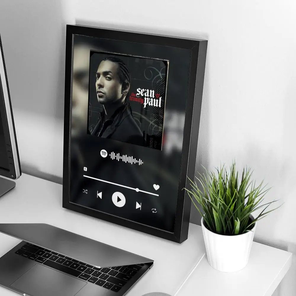 Плакат S-Sean Paul, музыкальный альбом, принты на холсте, треклист, настенная художественная картина для гостиной, домашний декор, обложка 50X70