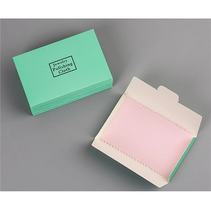 

A26F-200Pcs Silver Polish Cleaning Polishing Cloth Package Silver Cleaning Cloth WW Wiping Cloth Silver Jewelry Suede