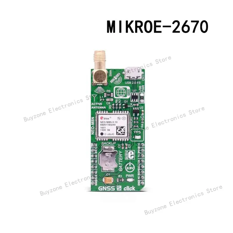 

MIKROE-2670 GNSS / GPS Development Tools GNSS 5 Click