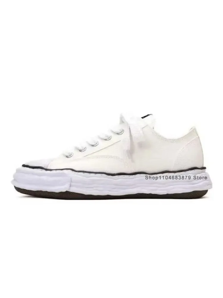 Nieuwe mode oplossende schoenen Shell Head Board Sneakers Casual platform canvas schoenen Verhoog tijschoenen voor mannen en vrouwen - afbeelding 2