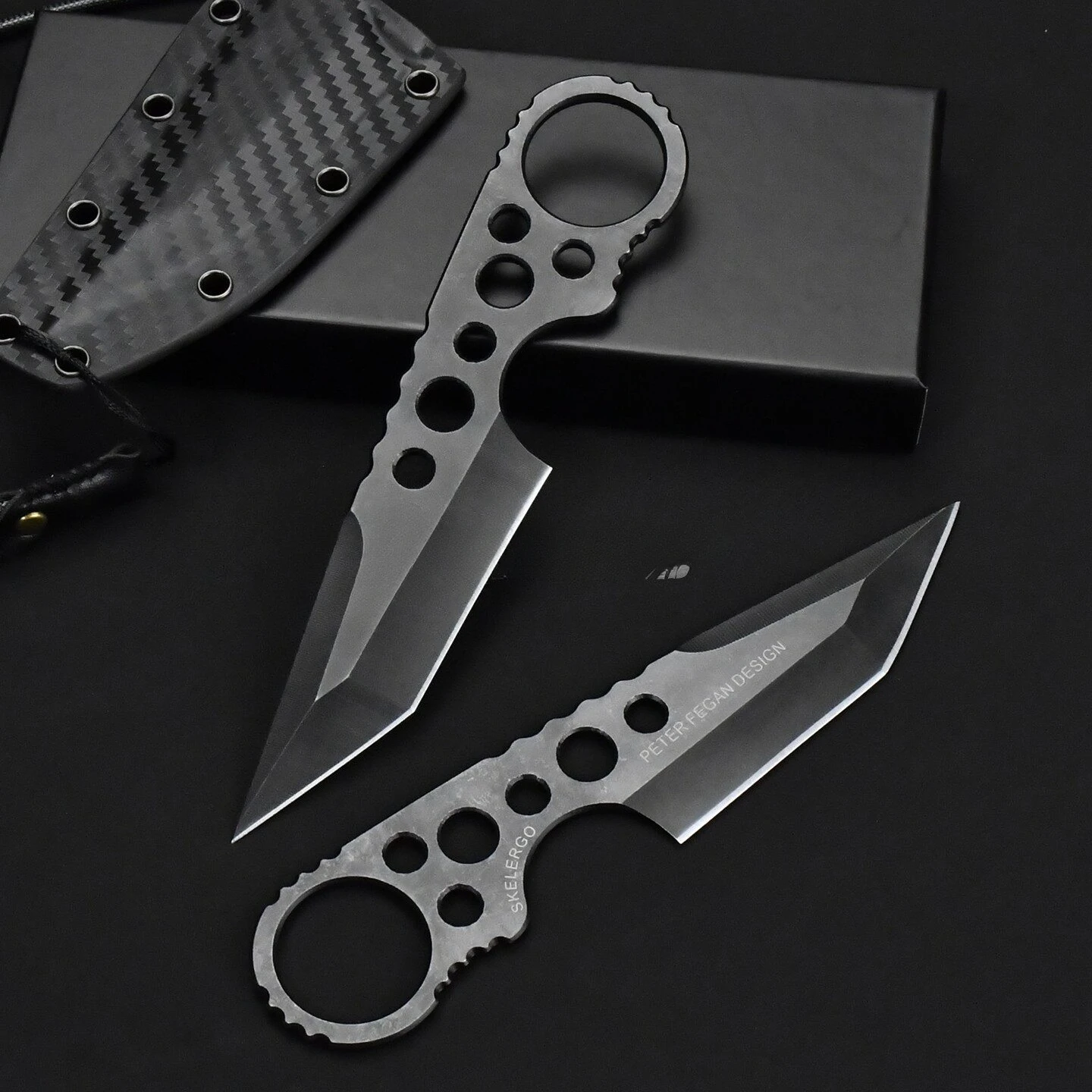 Cuchillo Recto Mini 440c con F - Edc Carry Pack reseña y precio