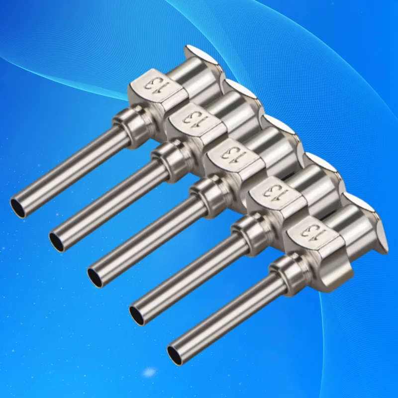 

‌ Дозирующие иглы из нержавеющей стали 13 г, 12 шт. | Цельнометаллический тупой наконечник 1/2 дюйма | Бесплатная доставка (аппликатор электроники/промышленного герметика)