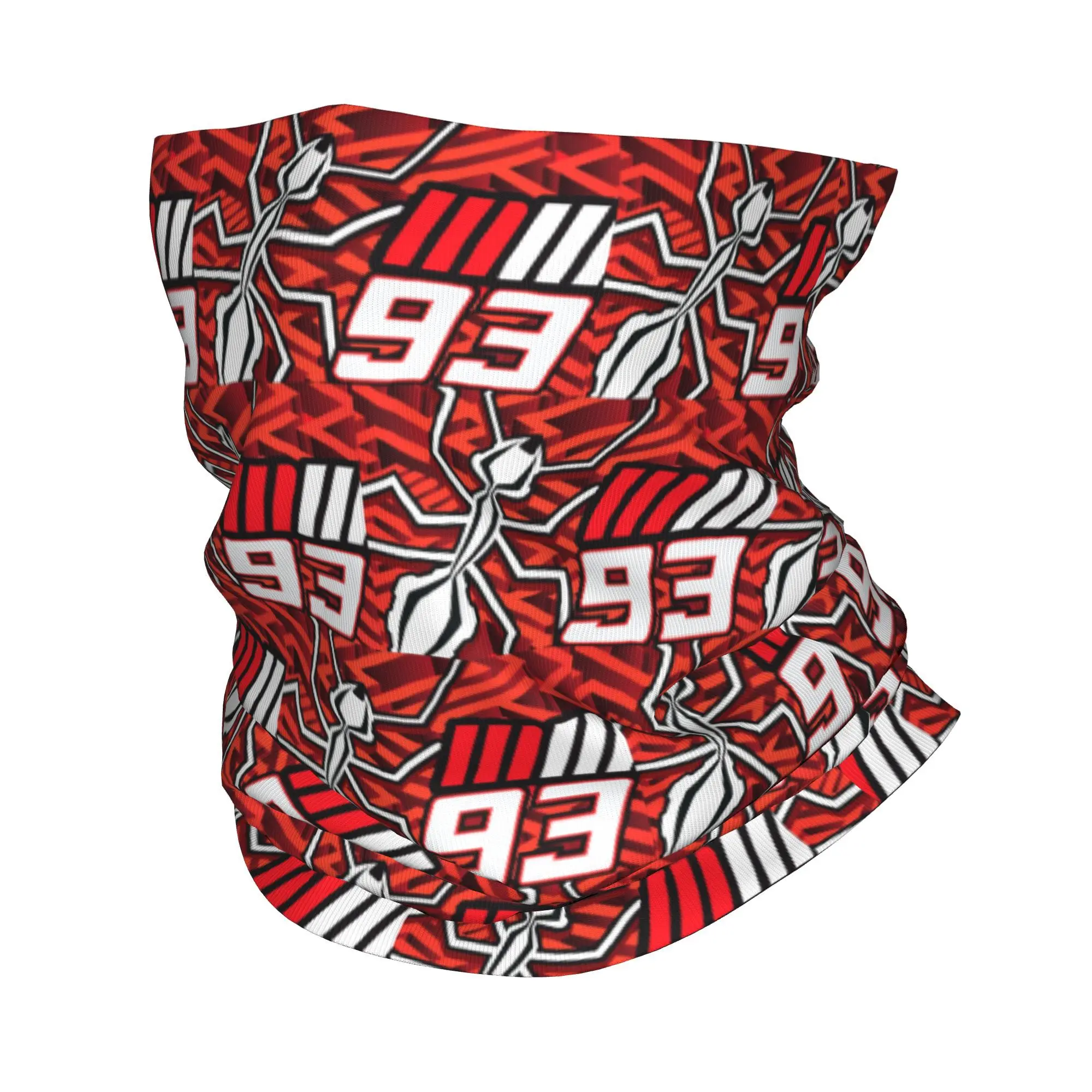 مخصص M-Marcs موتور 93 الشتاء عقال الرقبة أدفأ الرجال النساء المشي لمسافات طويلة تشغيل وشاح أنبوبي الوجه باندانا الجراب