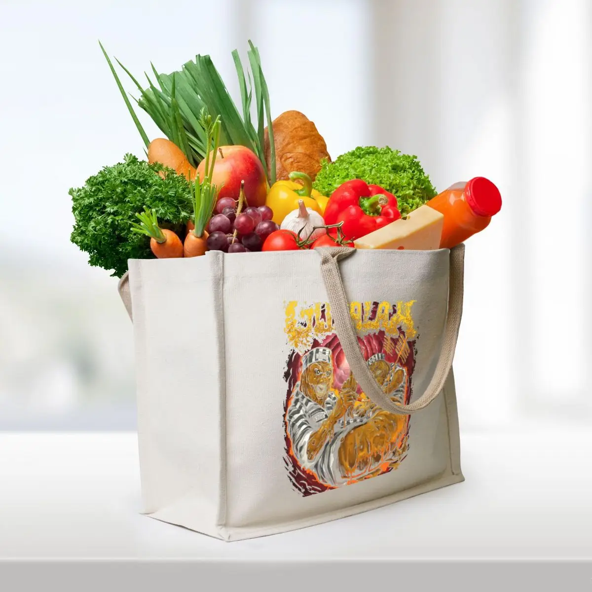 Gutalax Asscatraz Tote Bag Women's bags Canvas stote bag Reusable bags