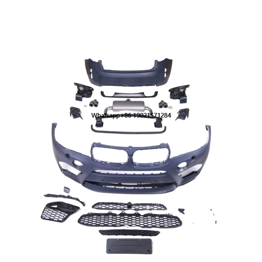 

Идеальный комплект кузова в стиле X6 M, подходит для переднего бампера X6 F16, задний бампер и боковая юбка, материал pp 2013-2018y, автозапчасти для автомобиля