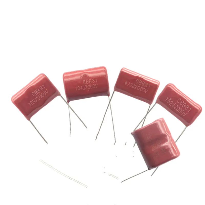 10 pz/lotto 2000V CBB81 condensatore a Film di polipropilene metallizzato 102J 472J 103J 104J 153J 333J 223J 224J 473J 683J 334J 2KV