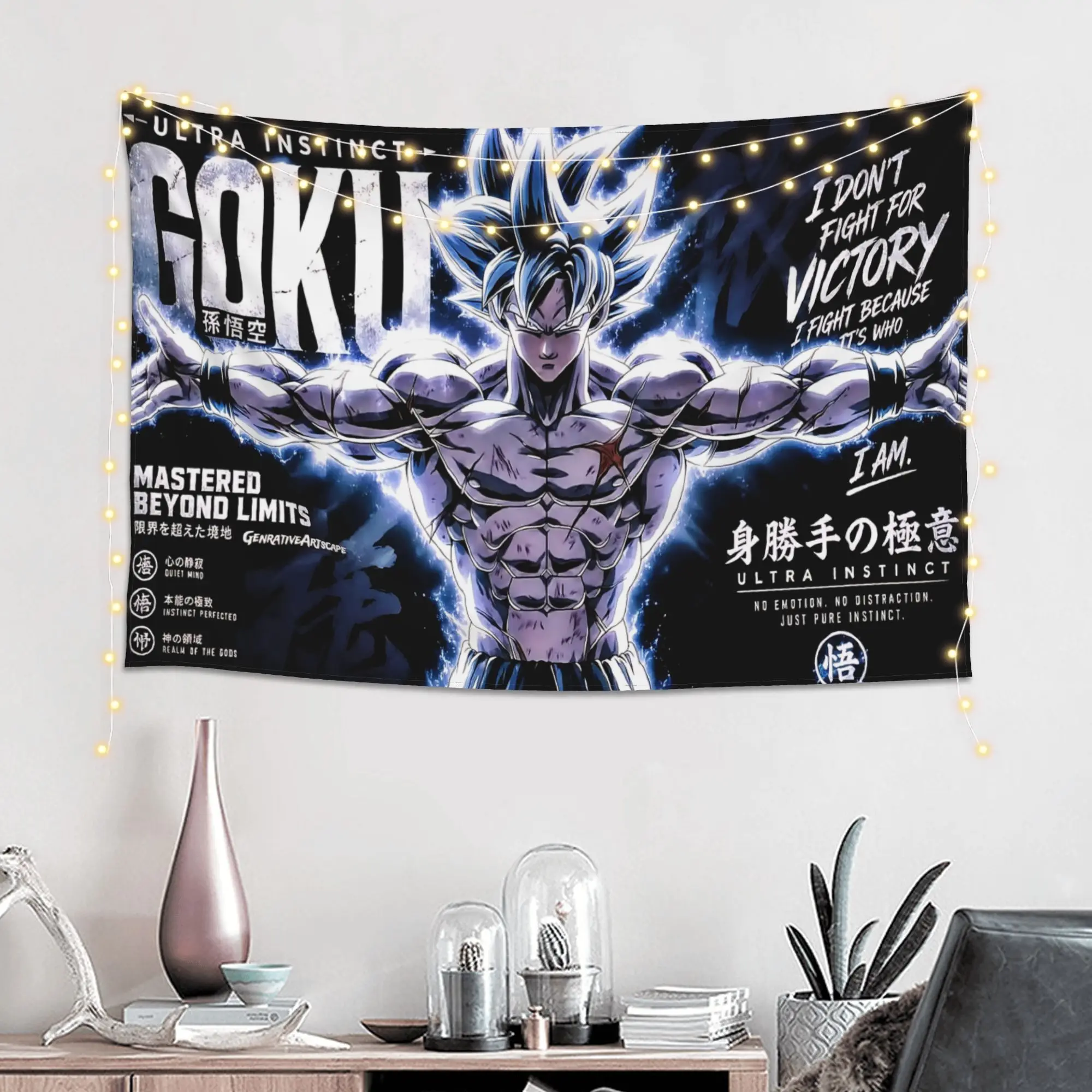Dragon Balls Cutecore Tapestry Room decoration Goku Home Decoration Tapestry Decor Accessories Cute Room Decor