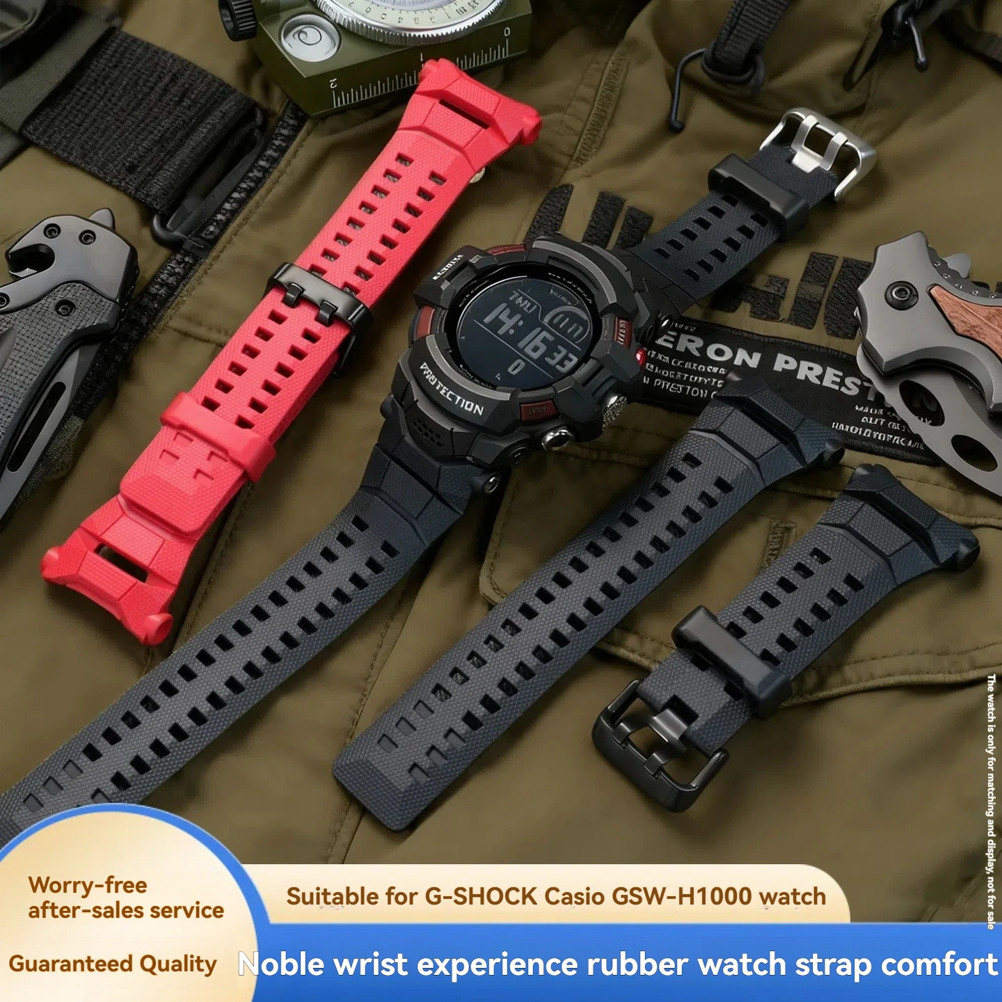 Smartwatch Casio Watches For Men - Correa de reloj de silicona de