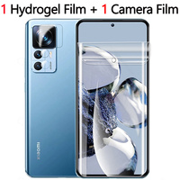 hydrogel film + camera film for xiaomi 12t pro soft screen protector mi-12t xiaomi 12 lite hidrogel mi12t 12x xiaomi 12 t pro