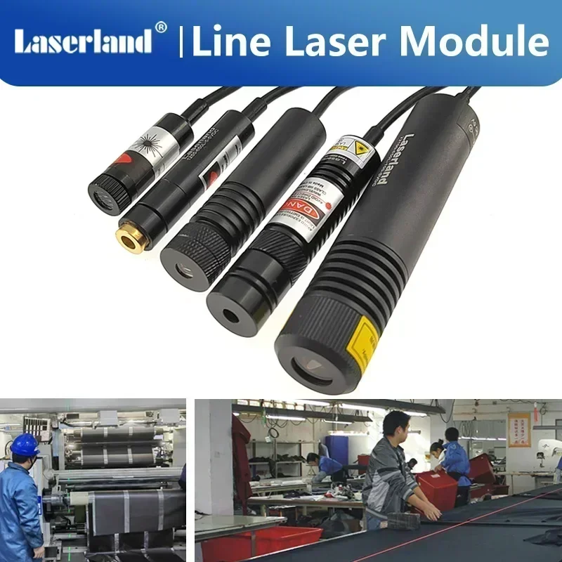 Posałcianie kamienia do obróbki drewna Lokalizator pozycjonowania linii laserowej Czerwony Zielony Moduł generatora projekcji laserowej do szycia