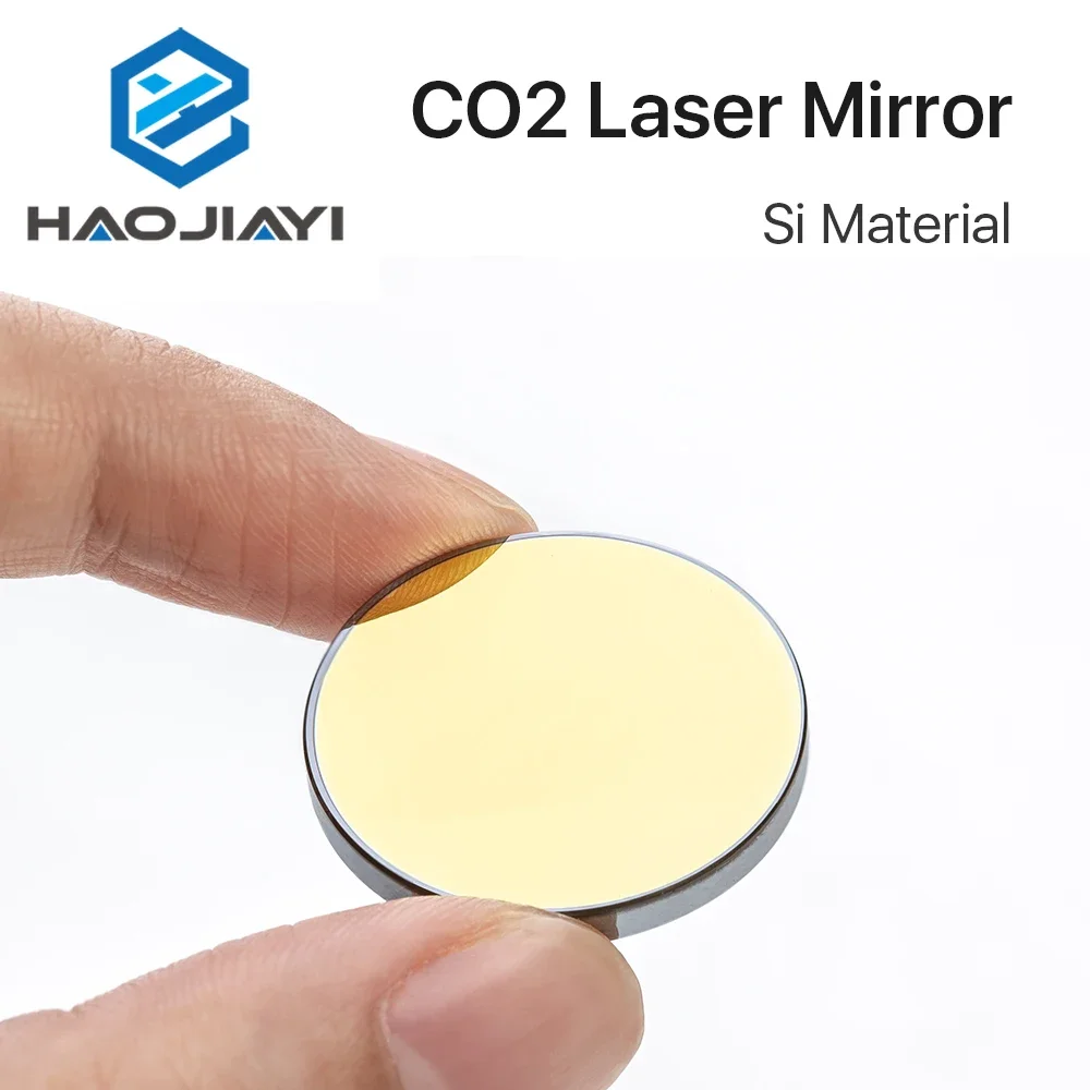 Co2 Laser Si reflective Mirrors for Laser Engraver Gold-Plated Silicon Reflector Lenses Dia. 19 20 25 30 38.1 mm