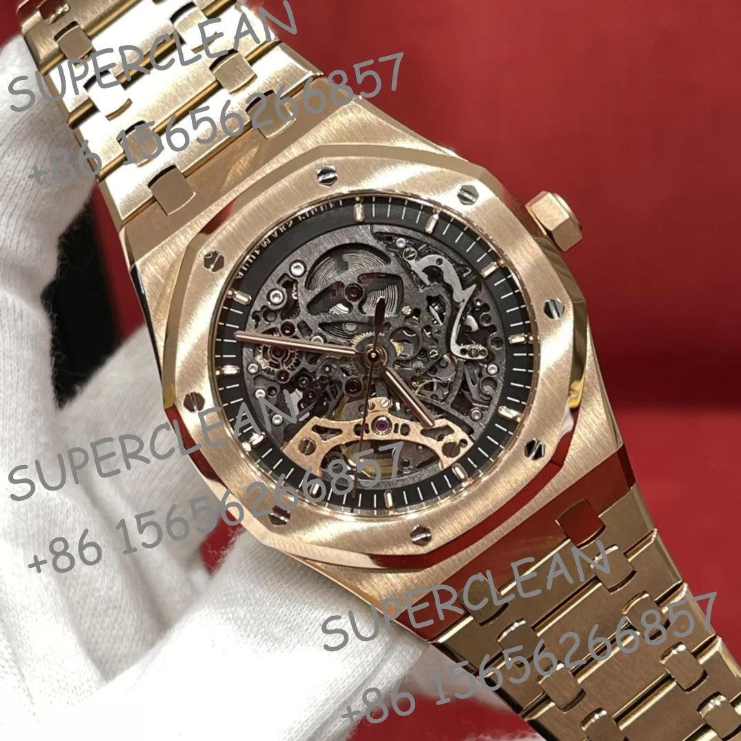 41mm Men Luxury Brand Watches 15407OR Automatic Mechanical Watch From APS Factory