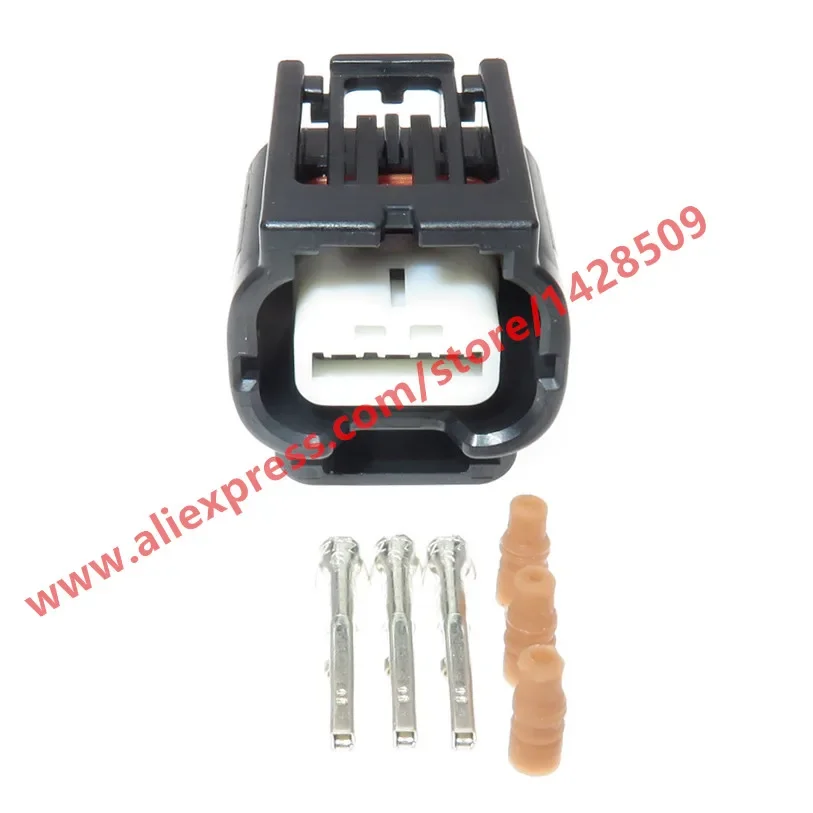 1 Set 3 Pin Automotive Waterproof Reversing Light Harness Connector Socket For Honda Infiniti 7283-2147-30