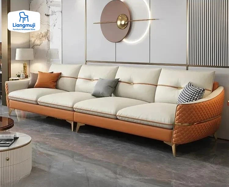 

Minimalist Elegant SofaS Leather Nordic Modern Sectional Sofas Lazy Living Room Sillas Para Sala De Estar Home Furniture