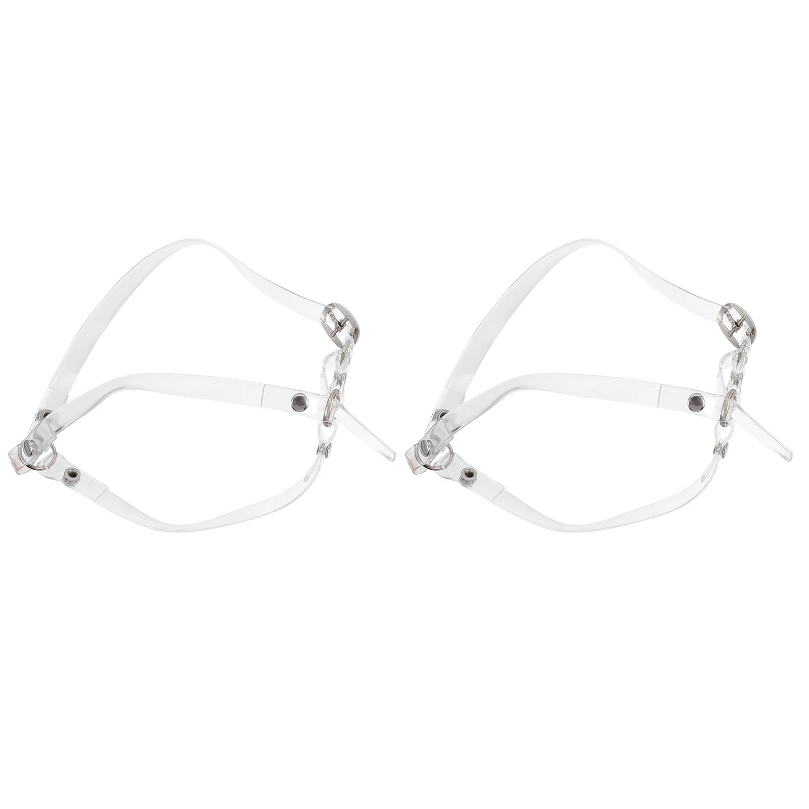 2 أزواج رباط الحذاء النسائي PU أشرطة عالية الكعب شركة وغير قابلة للانزلاق لون لطيف مساعد جيد لمظهر أنيق أربطة الحذاء عالية الكعب #1