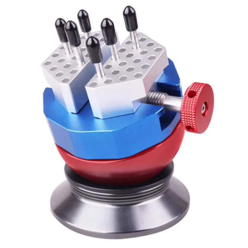 DIY Model Making Mini Craft Tool Universal Spherical Ball Vise 360° Free Rotation Model Clamp 0-42MM UA-90636