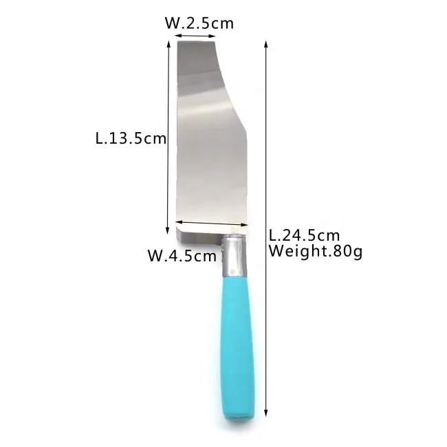 Stainless steel pie knife slicer server lift cake splitter