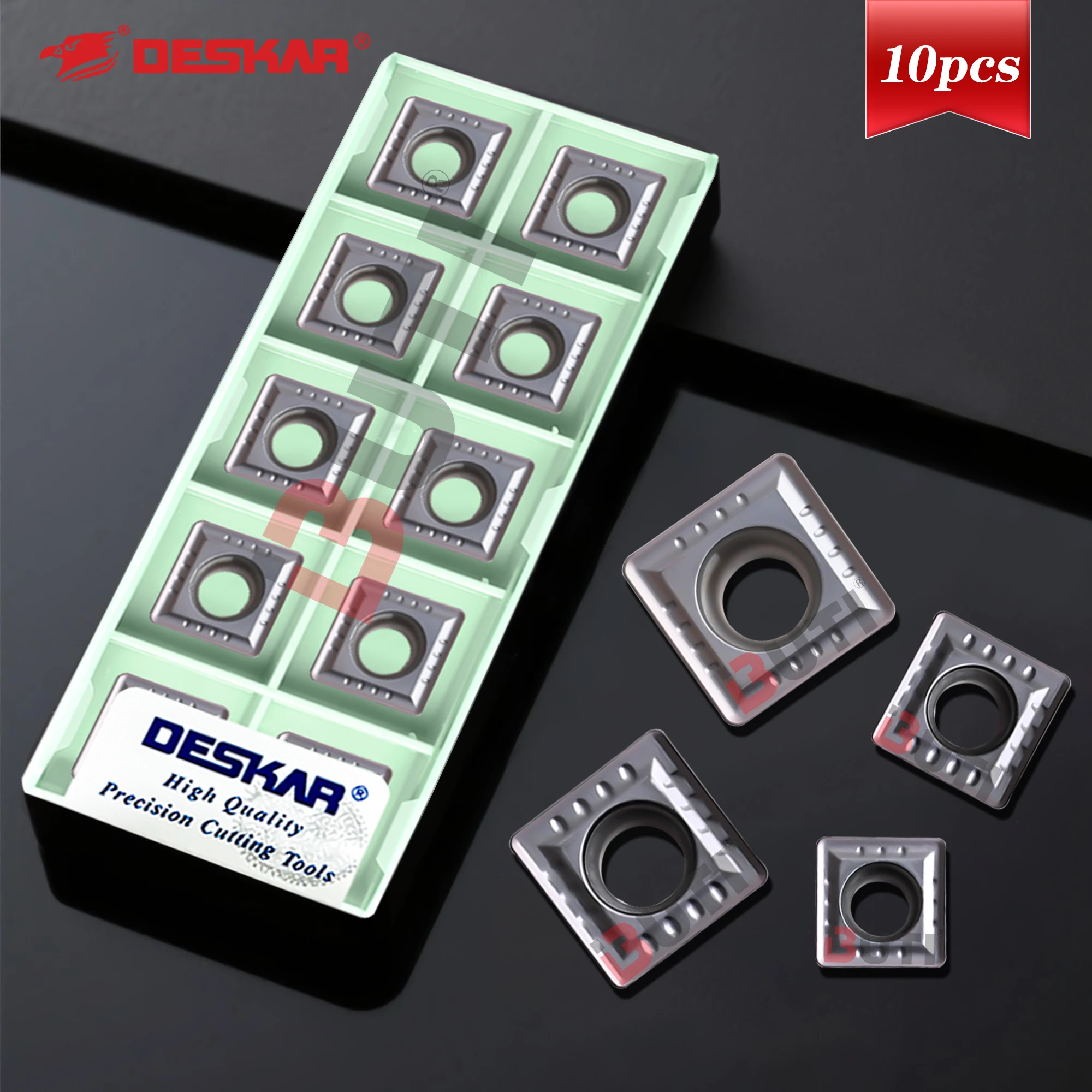 

SPMG050204 060204 07T308-PG LF6018S DESKAR 100% Оригинальные твердосплавные пластины U-drill SP для быстрой и эффективной обработки нержавеющей стали на токарных станках