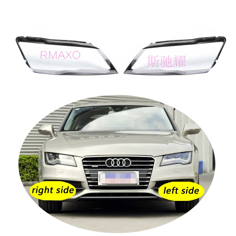 

Use For Audi A7 2011-2014 Transparent Headlamp Cover Lamp Shade Front Headlight Shell Lampshade Lens shell
