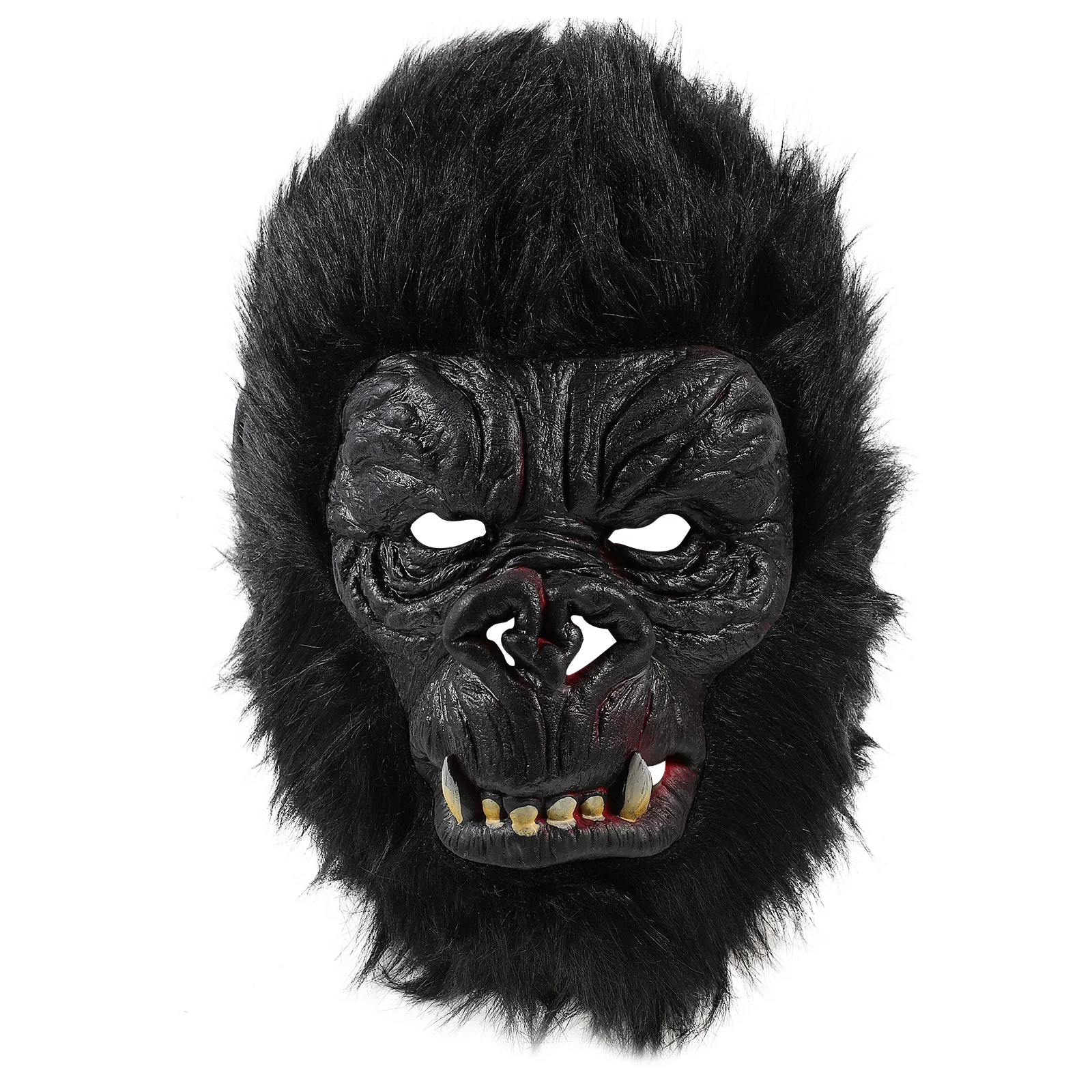

1pc Gorilla Mask Latex Lifelike Animal Design Halloween Party Cosplay Prop Decorative Mask For Carnival Festival Masquerade