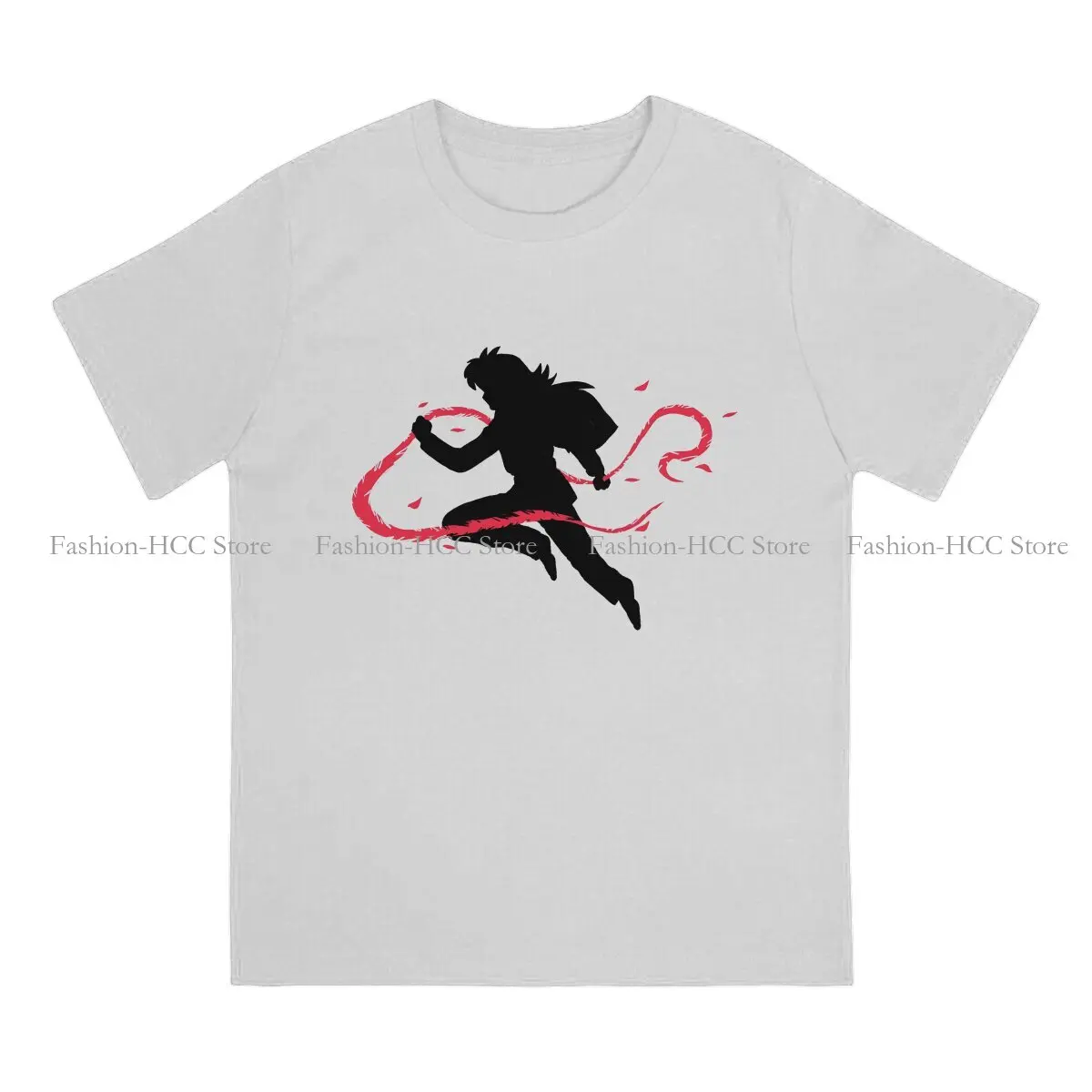 Rose Whip O Neck TShirt Yu Yu Hakusho Anime Original Polyester T Shirt Man's Tops