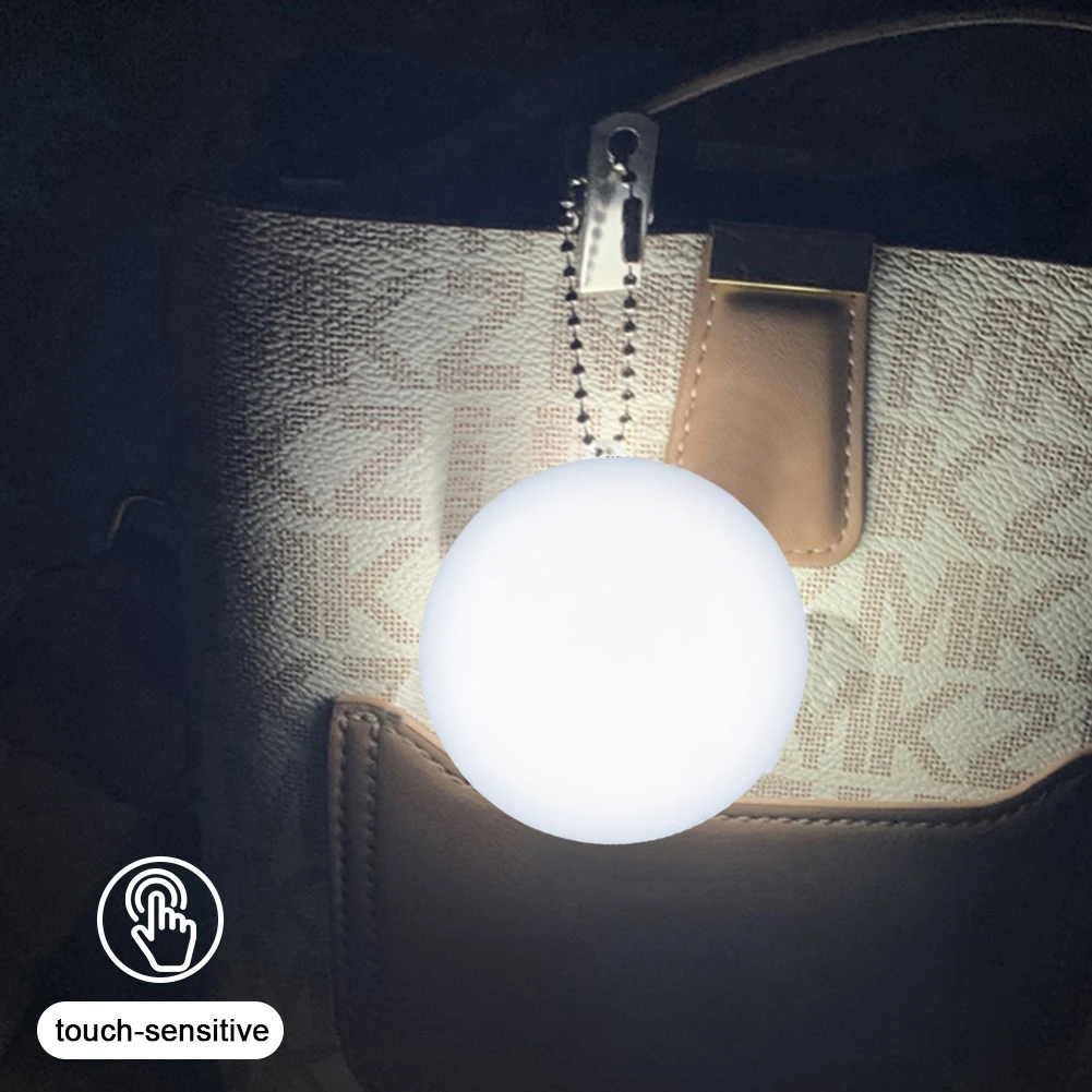 2/3pcs Purse Light Handbag Light Shoulder Bag Purse Lights Sensors Touch Activated Heart LED Night Light Automatic Motion Sensor