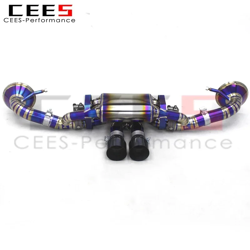 

CEES Catback Titanium Exhaust Pipes System for Porsche 911 992 GT3 4.0 2017-2024 Escape Racing Exhaust Pipe Muffler with OPF/DPF
