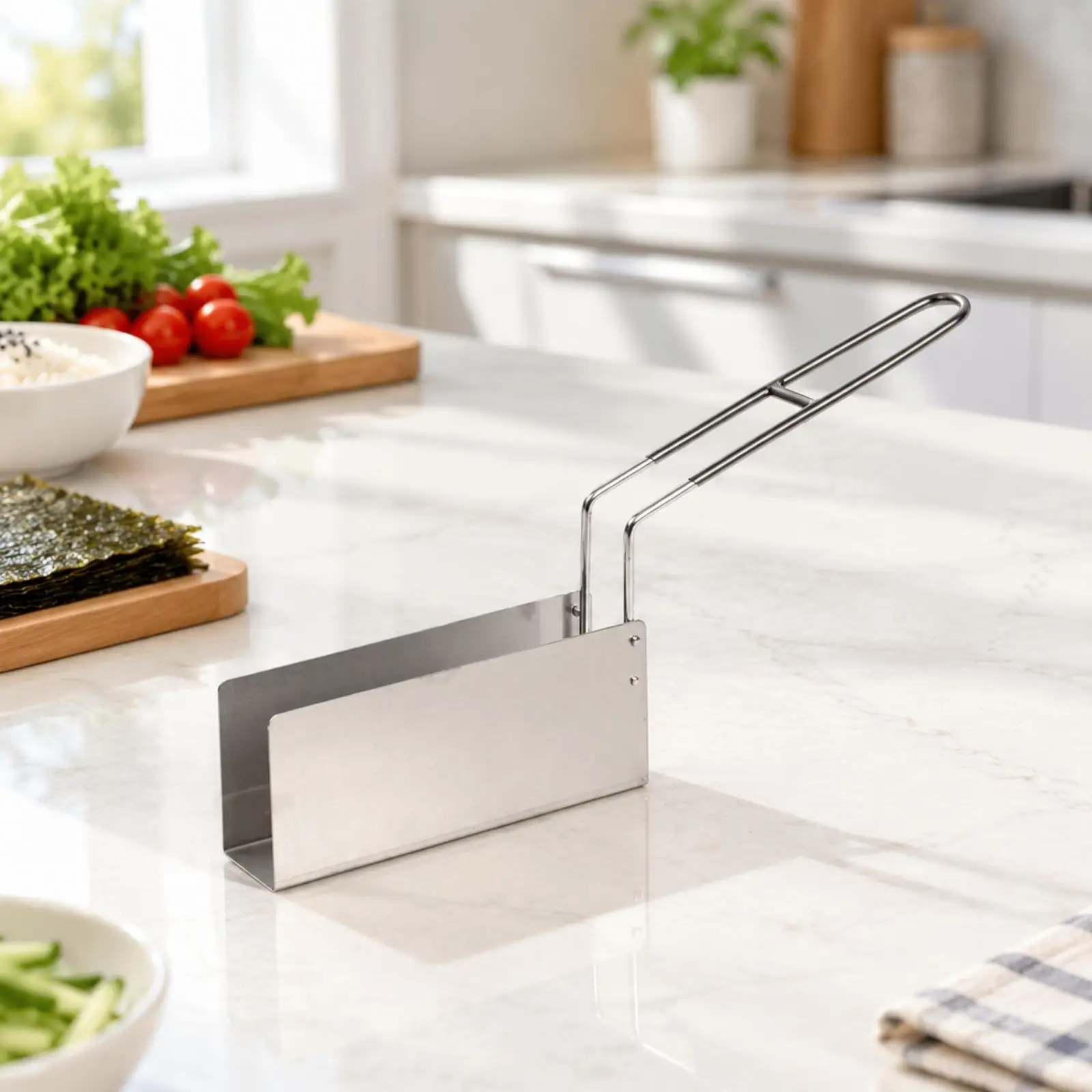 Taco Holder Mold Stainless Steel Frying Form for Homemade Fryer Crispy Taco Shell Maker Tool