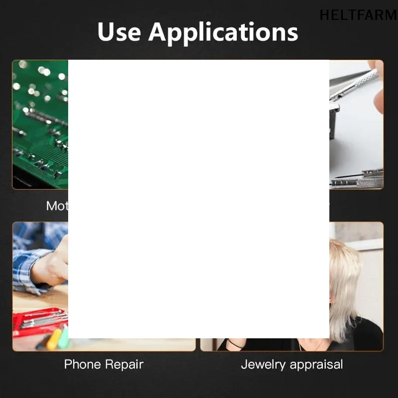 

Magnifying Glass 8X/15X/23X Jeweler Watchmaker With LED Light Telescopic Headband Magnifier Glasses Reading Loupes Eyewear