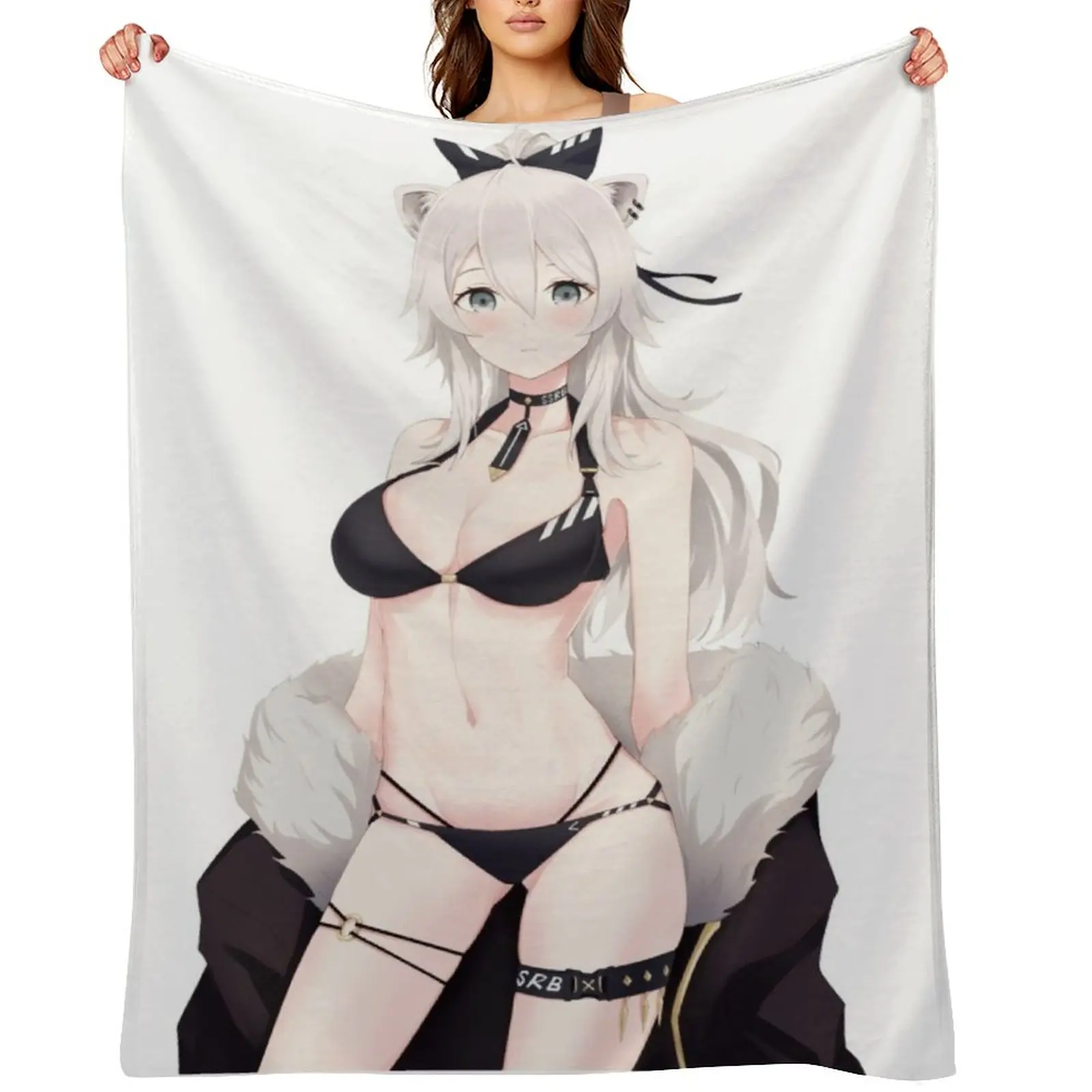 

Shishiro Botan Throw Blanket Vintage Sofa Winter beds for babies Blankets