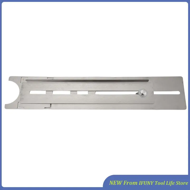 

Многофункциональная линейка для определения отверстий в плитке из нержавеющей стали, регулируемая на 360 градусов, ручные измерительные инструменты для перфорации, новинка