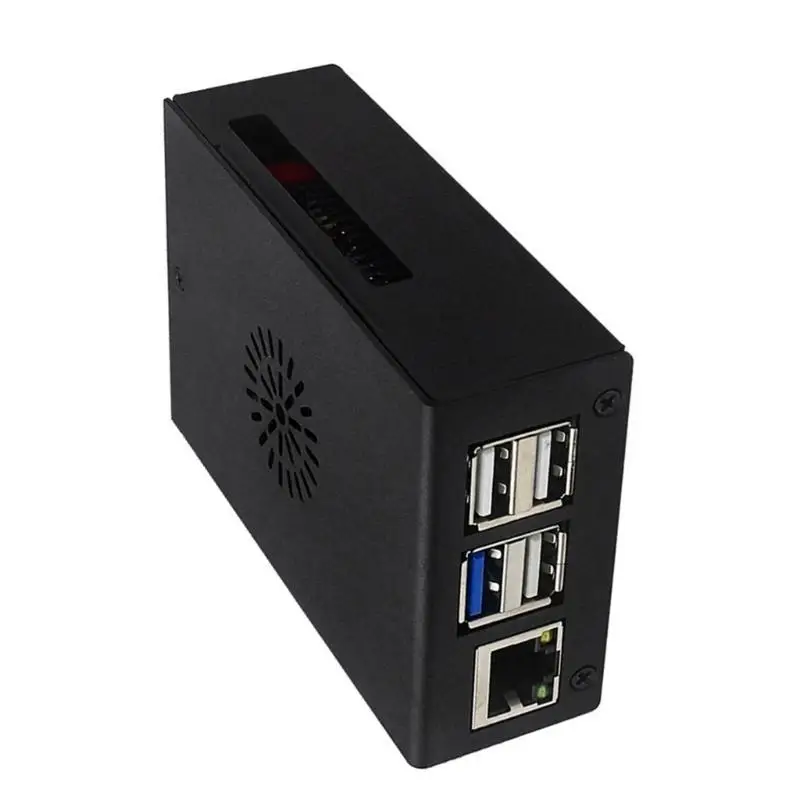 

31BA Robust Aluminum Case Metal Enclosure For Orange 5Pro With Built PWM Fan Ensures Cooling Cover