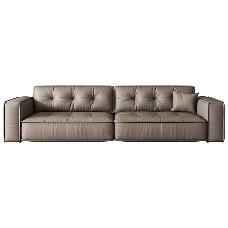 

Italian, minimalist, leather, sofa, parlor, modern, toast, straight row, tofu cubes
