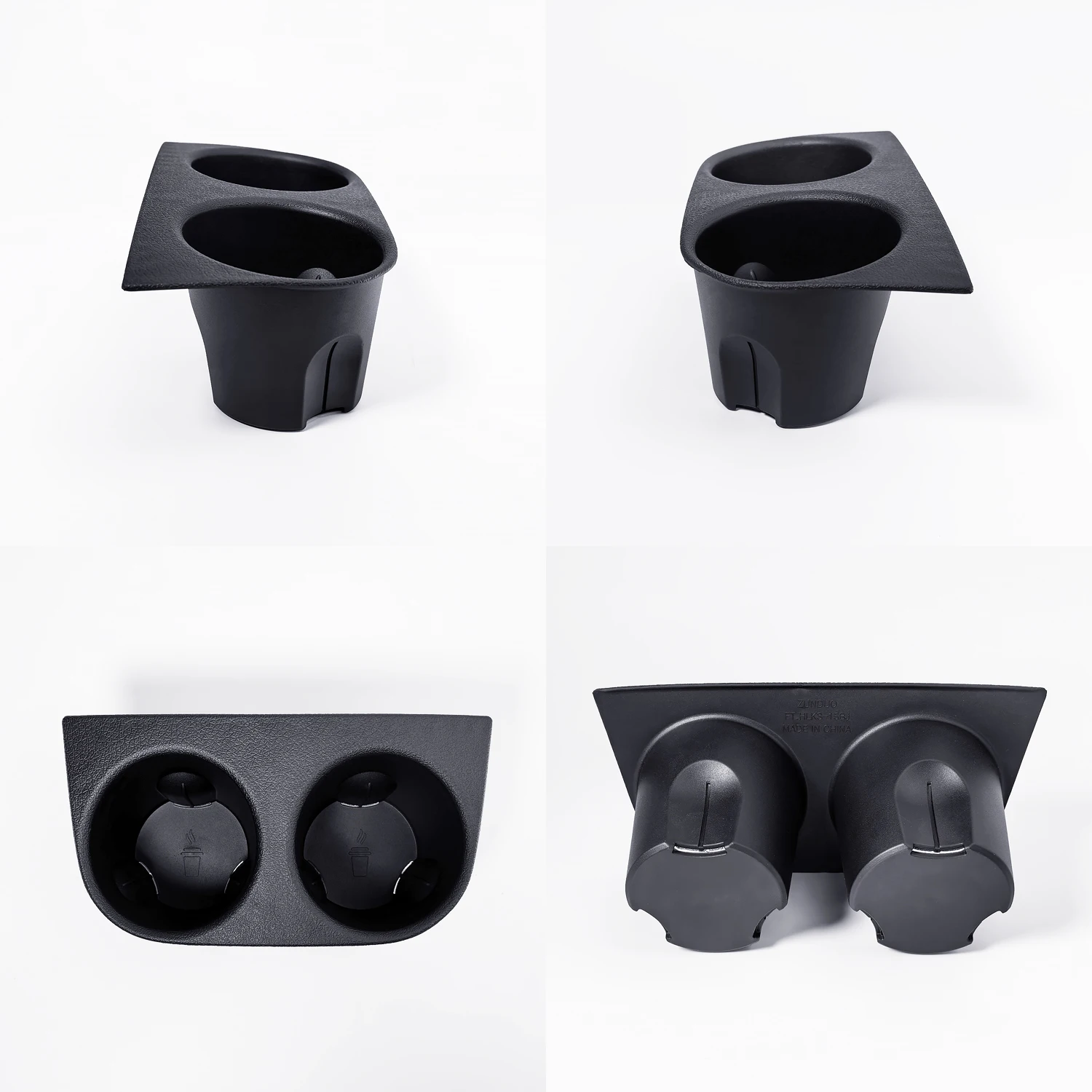 For Toyota Hilux SR5 2015-2022 REVO TPE Removable Center Console Cup Holder Anti-Slip Waterproof Cup Holder Insert Accessories