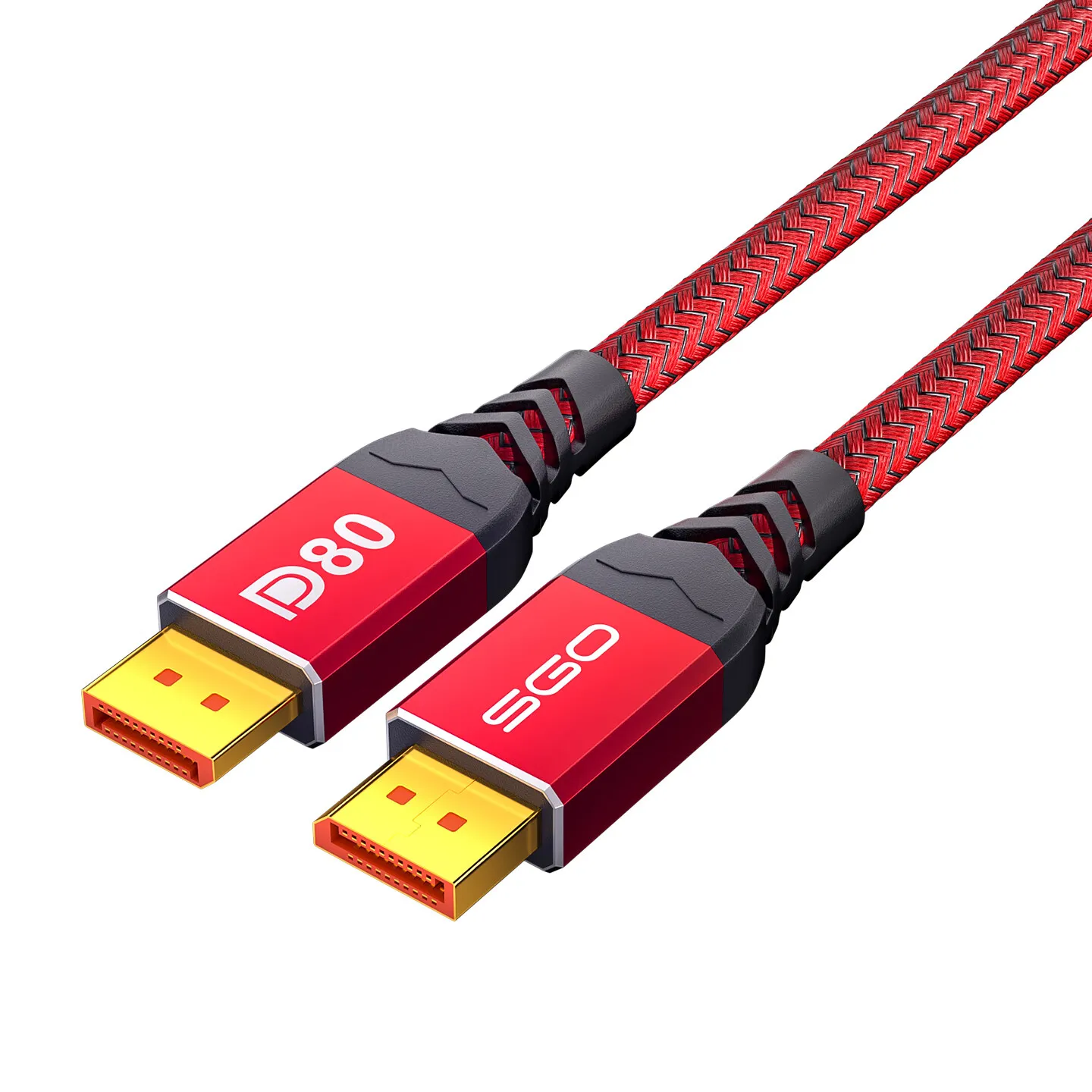 

16K DisplayPort Cable 2.1 [VESA Certified] DP2.1 80Gbps E-sports Fever DP Cable DP80 Display Port Cord HDR/FreeSync/G-Sync