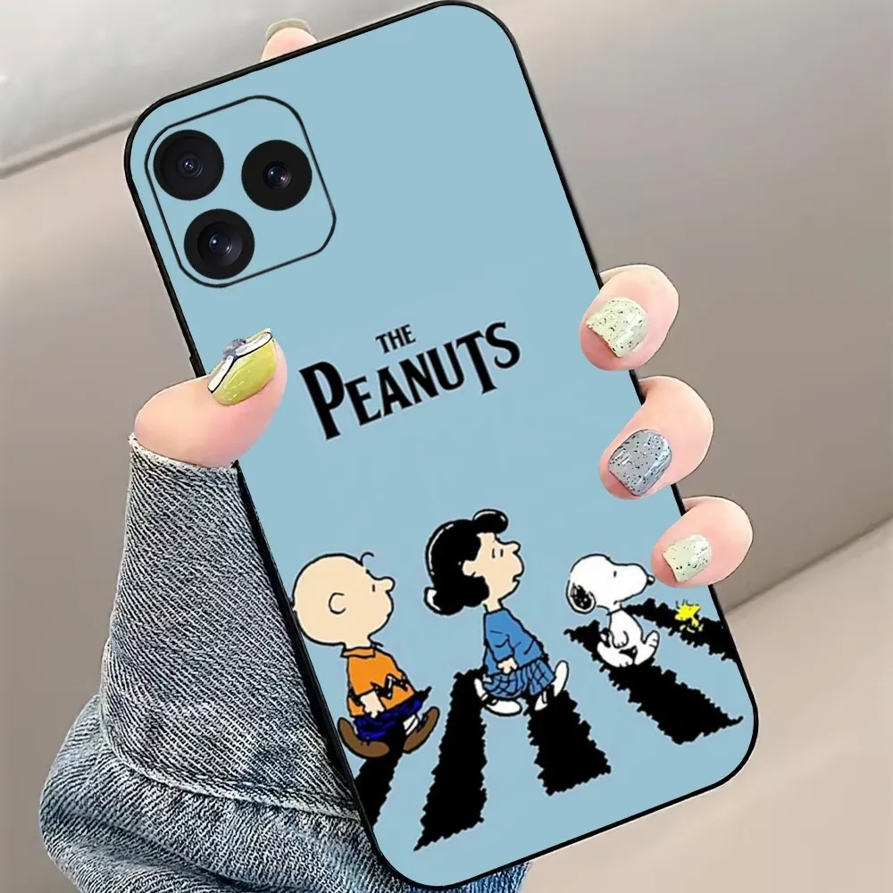 Cartoon S-Snoopy Phone Case For iPhone 8 11 12 13 Pro 14 15 Mini X XR XS max Plus Shell