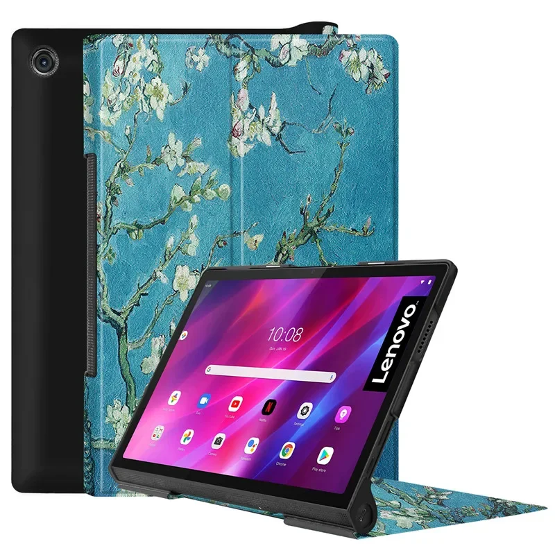 

Slim Funda For Lenovo Yoga Tab 11 (2021) Smart Tablet Case Folding Stand Magnetic Cover For Lenovo YT-J706X YT-J706F Hard Coque