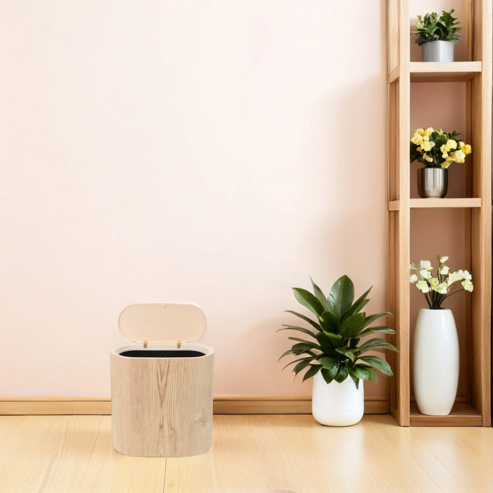 

Узкое мусорное ведро для ванной 12 л, тонкий дизайн, с герметичной крышкой, контейнер для мусора для кухни и гостиной, современный, с нажимной крышкой