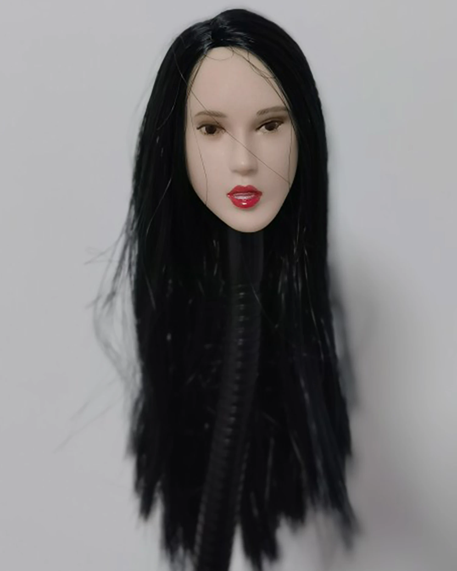 

1/6 Customized Ms. Tang Girl Head Carved Model Fit for 12'' TBLeague JIAOU Pale SkinAction Figure