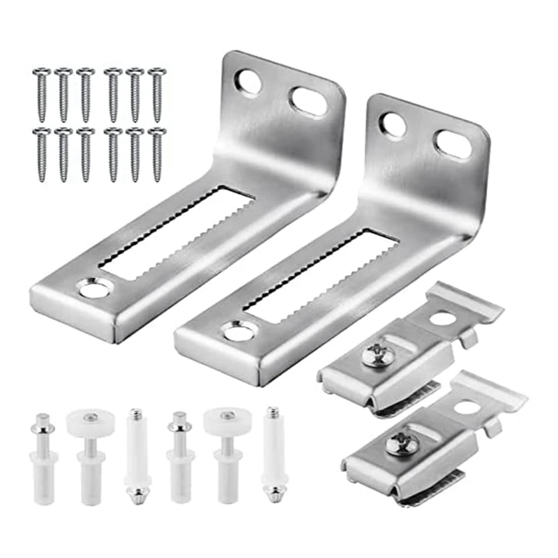 22Pcs Closet Door Hardware,Bi-Fold Door Hardware Repair Accessories Kit For 1Inch To 1-3/8 Inch & Up To 50 Lbs Doors Bifold