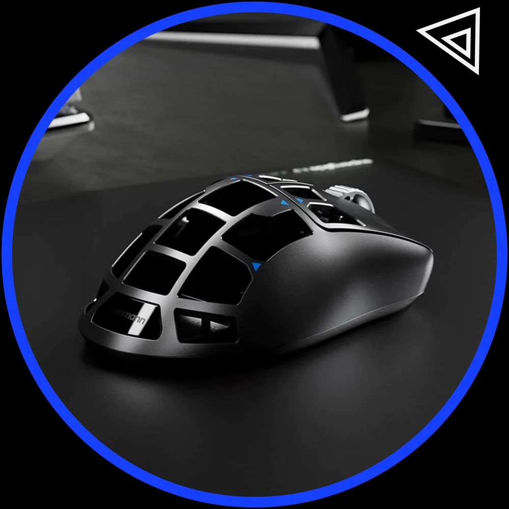 

Мышь Pulsar Feinmann F01, двухрежимная беспроводная мышь, 8000 Гц, игровая мышь XS-1, легкий аксессуар для ПК из магниевого сплава