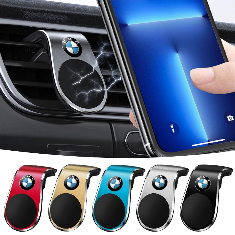 Magnetic Car Phone Holder Mobile Mount Smartphone GPS Support Stand For BMW M E36 E46 E90 E60 F10 F30 E39 F20 E87 E92 G30 X5 E70