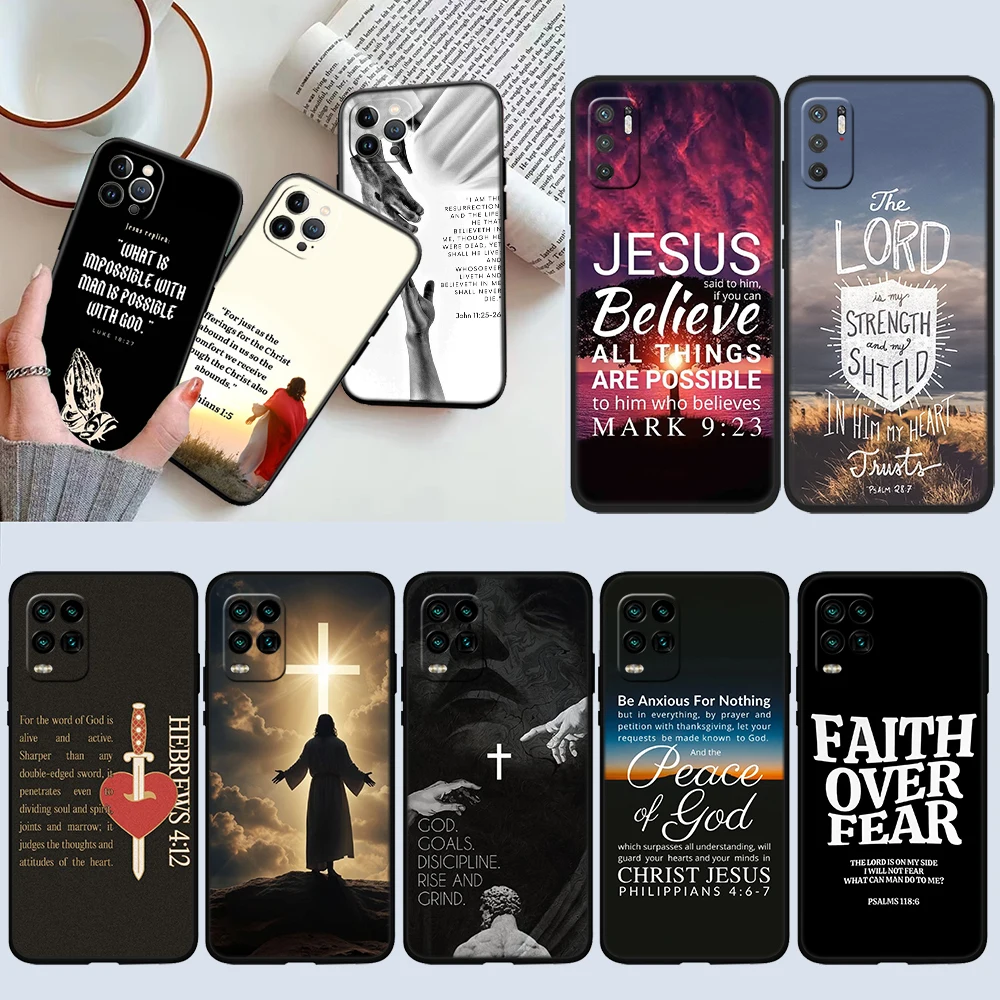 Чехол для телефона MO30 с библейским стихом и крестом Иисуса для Realme Narzo 50i 30A 20 Pro C33 C30 C25Y C21 C21Y C20 C20A C17 C15 C12 C11 Чехол для телефона MO30 с библейским стихом и крестом Иисуса для Realme Narzo 50i 30A 20 Pro C33 C30 C25Y C21 C21Y C20 C20A C17 C15 C12 C11