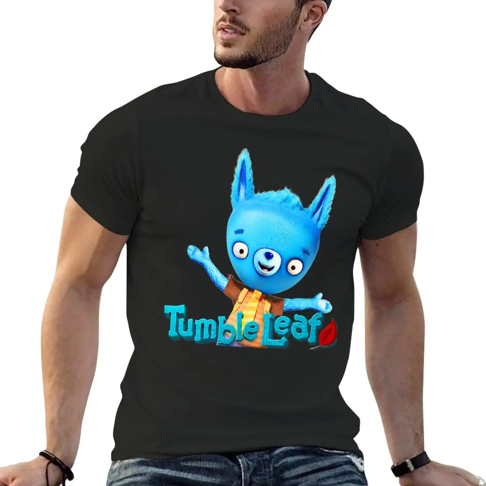 Tumble Leaf characters tumble leaf season 5 stuffed animal birthday T-Shirt shirts graphic tee men graphic tees