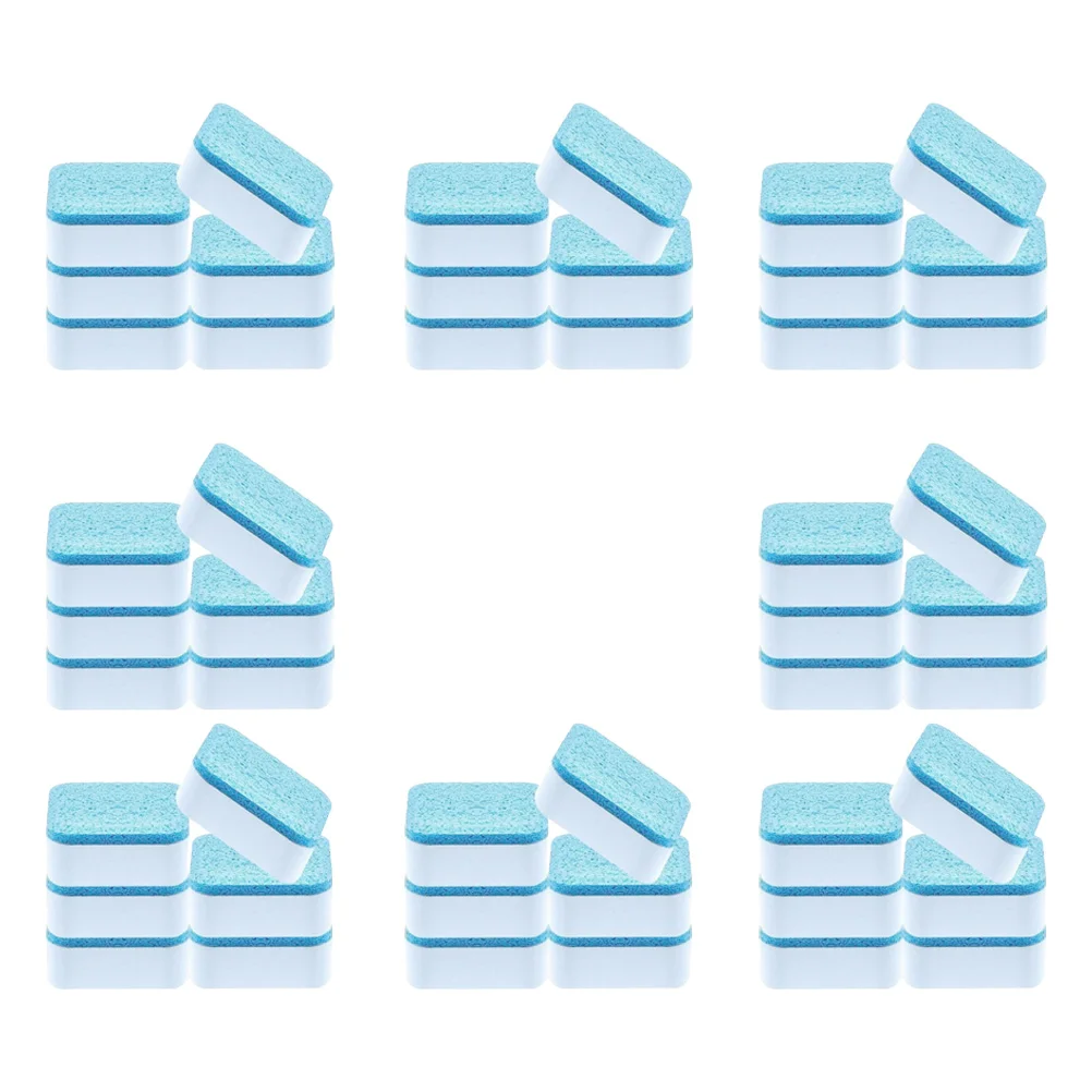 

48 Pcs Washing Machine Effervescent Tablet Portable Washer Cleaning Tablets Supplies Sodium Carbonate Cleaner Deep for Washers