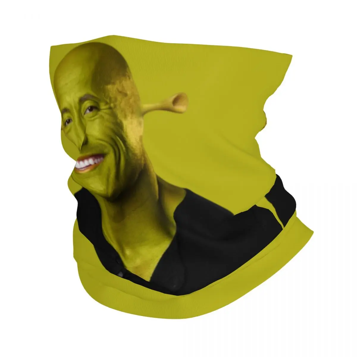 Maska na twarz typu bandana z motywem Dwayne'a The Rocka Johnsona, wiatroodporna, dla kobiet i mężczyzn, The Rock Muscle Man, nakrycie głowy, kominiarka