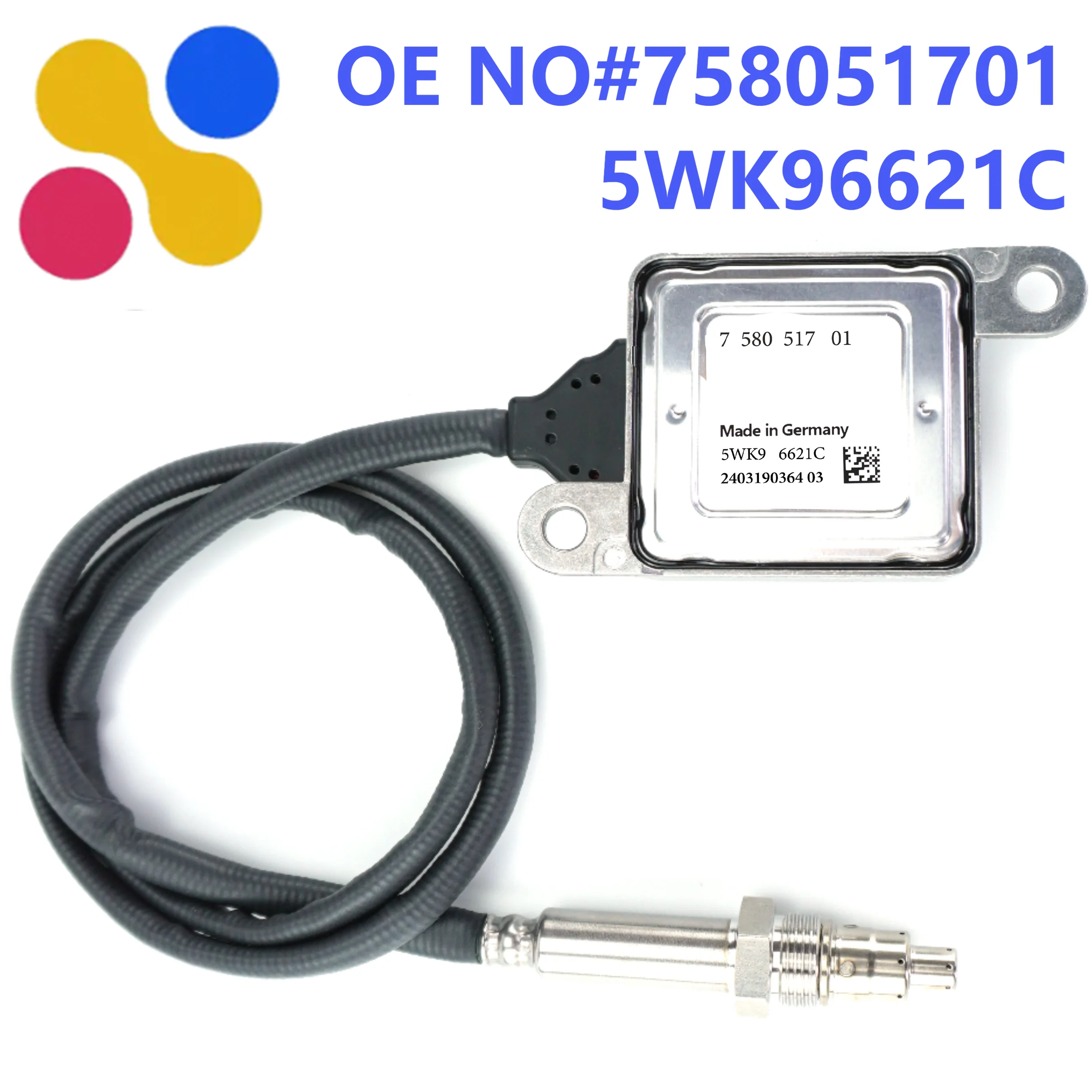 

5WK9 6621C 758051701 5WK96621C Датчик Nox вниз по течению для запасных частей для высокопроизводительных грузовиков BMW